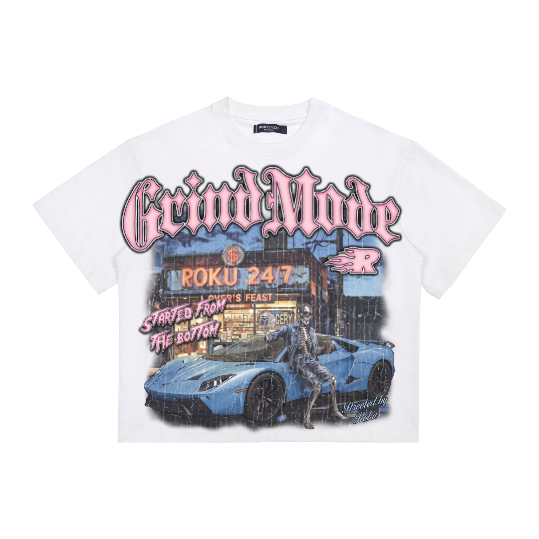 ROKU STUDIO| GRIND MODE BOXY TEE