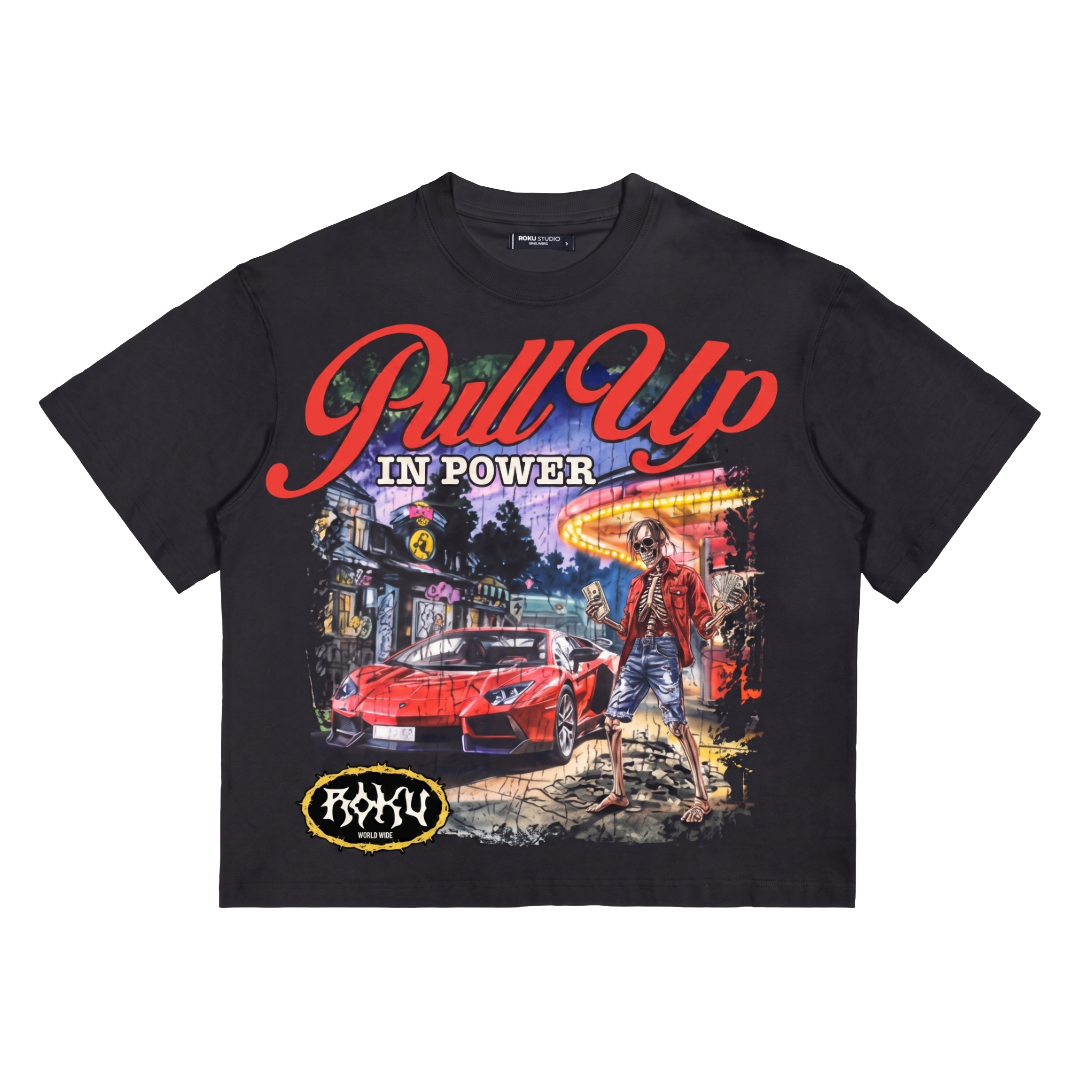 ROKU STUDIO| PULL UP BOXY TEE