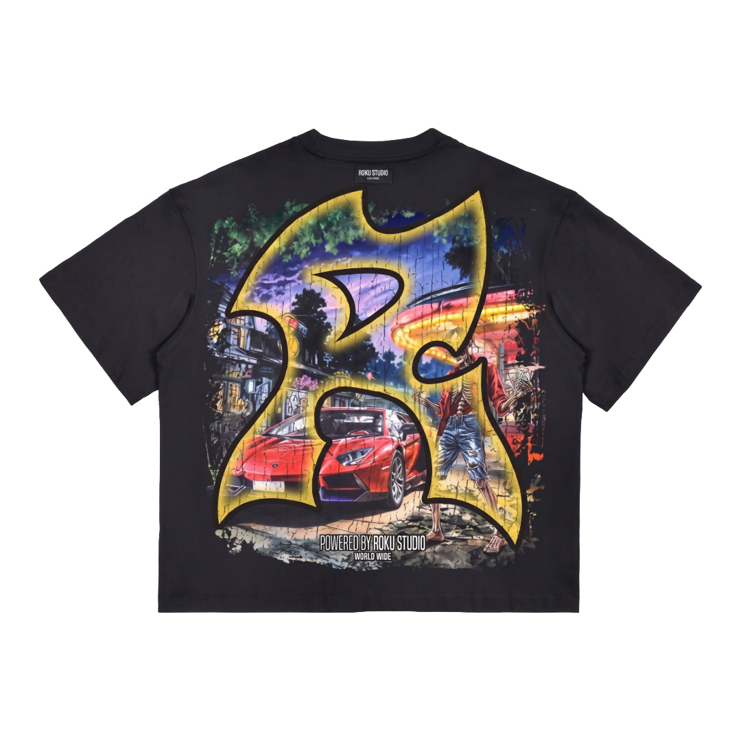 ROKU STUDIO| PULL UP BOXY TEE
