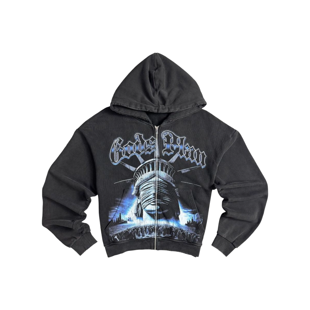 NME| MAZE HOODIE BLACK