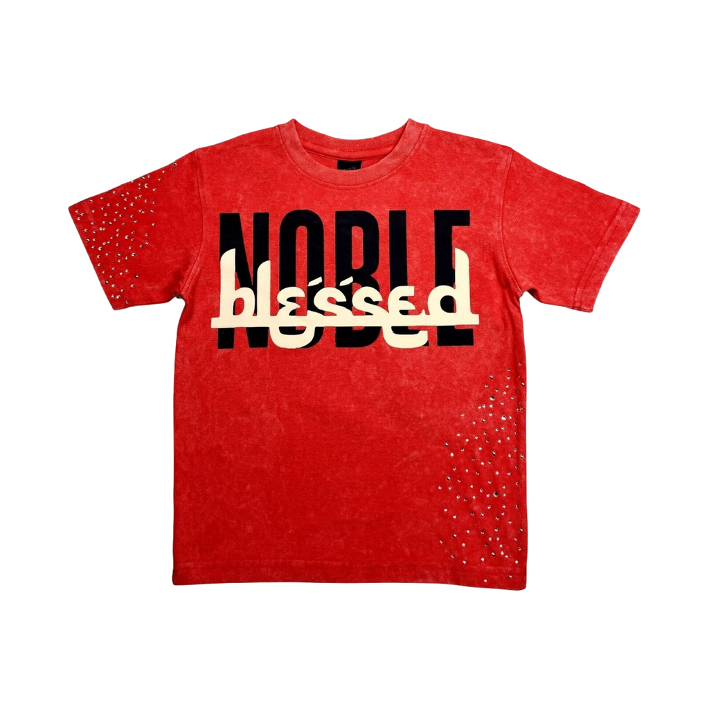 NOBLE| KIDS BLESSED TEE RED