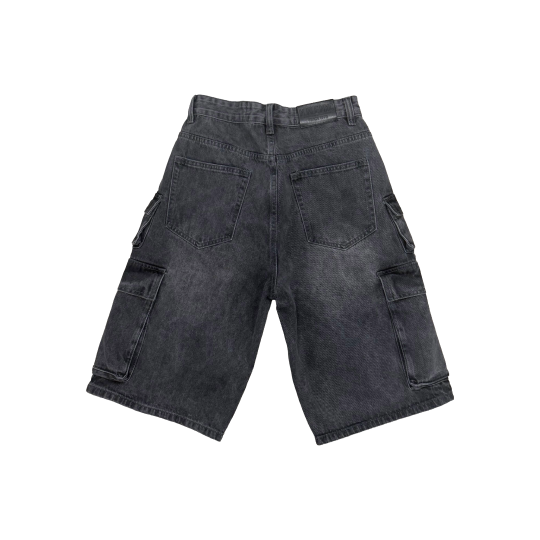NME| ENEMY DREAMS CARGO DENIM SHORTS
