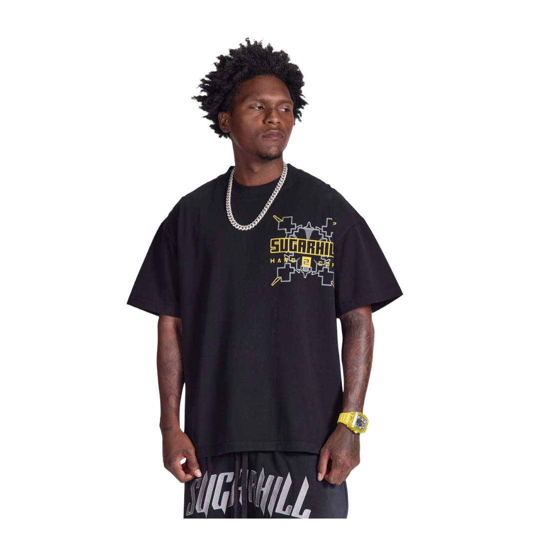 SUGARHILL| COPYCAT TEE BLACK