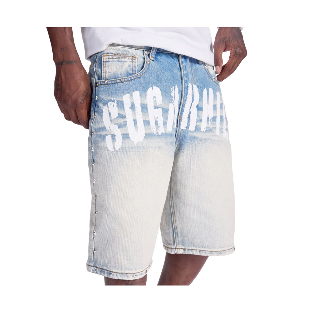 SUGARHILL| DALLAS JORTS LIGHT WASH