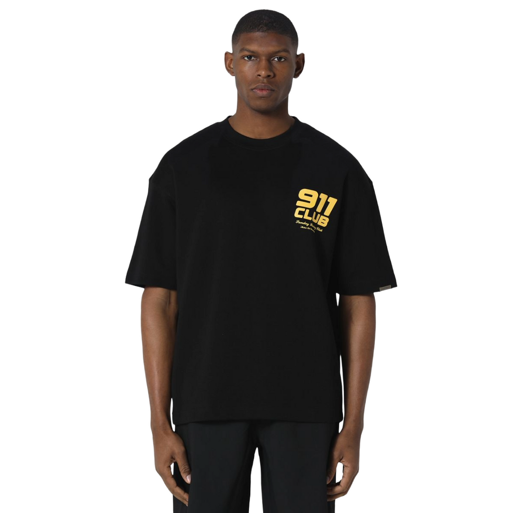 PAS DE MONACO| W-MAKER TEE BLACK