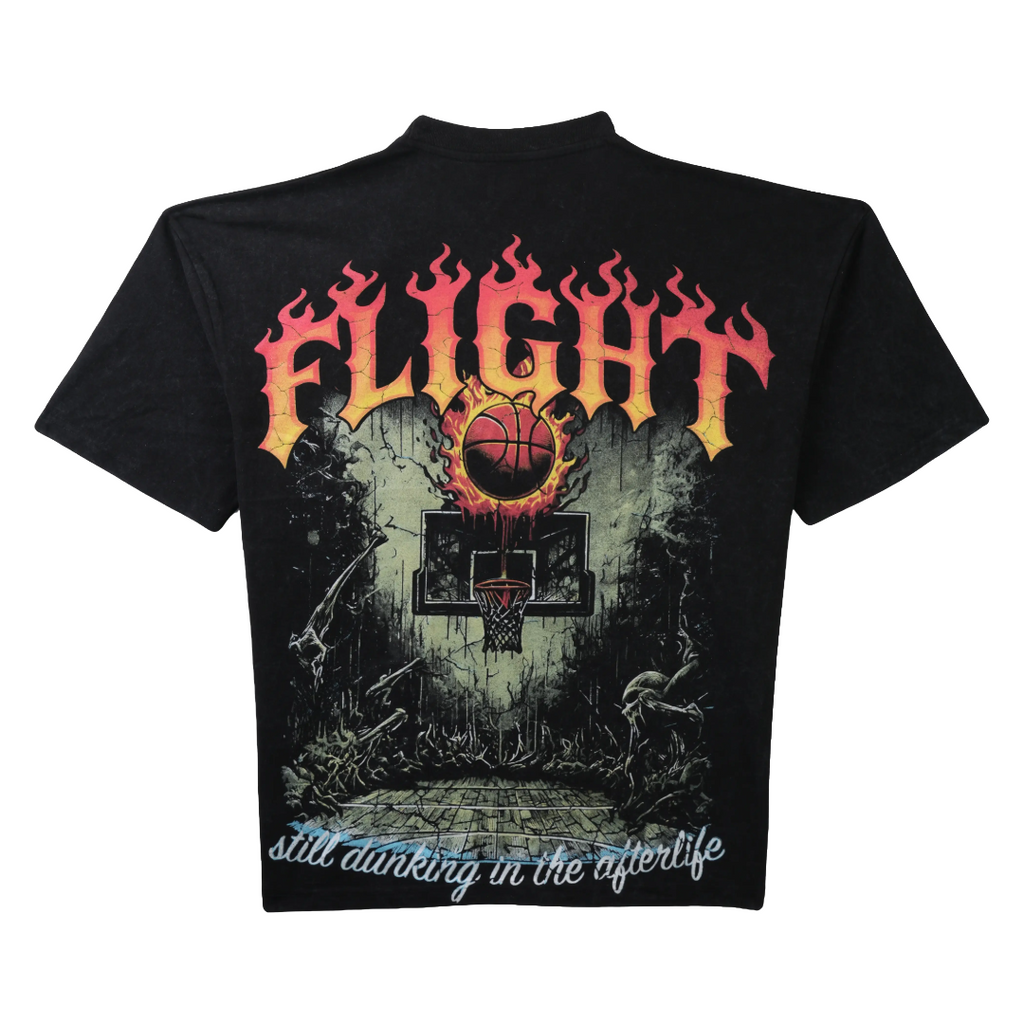 FWRD| KIDS SKELETON BASKETBALL TEE BLACK