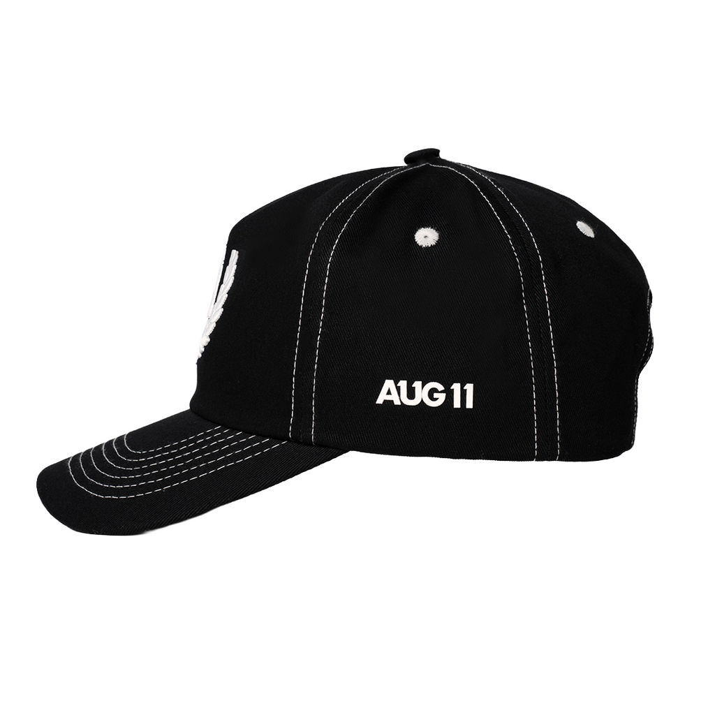 AUG11| CREST V2 HAT BLACK