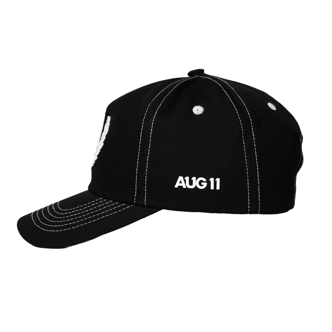 AUG11| CREST V2 HAT BLACK
