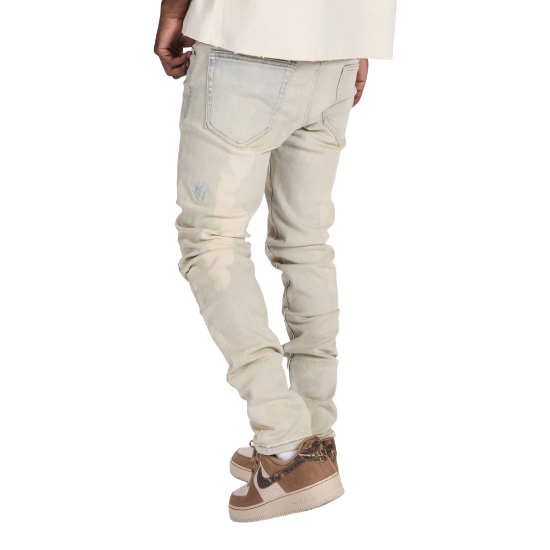 MELEE| TOPEKA JEANS LIGHT STONE