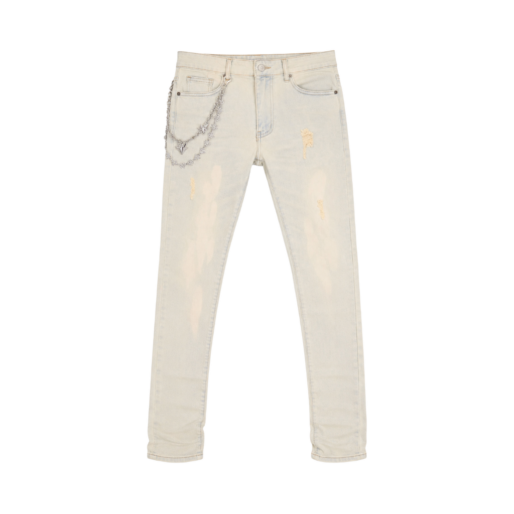 MELEE| TOPEKA JEANS LIGHT STONE