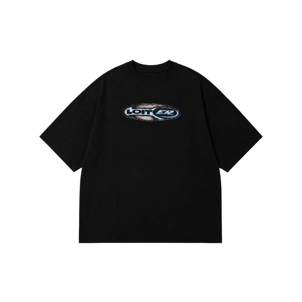 LOITER| SPEEDFORM TEE BLACK