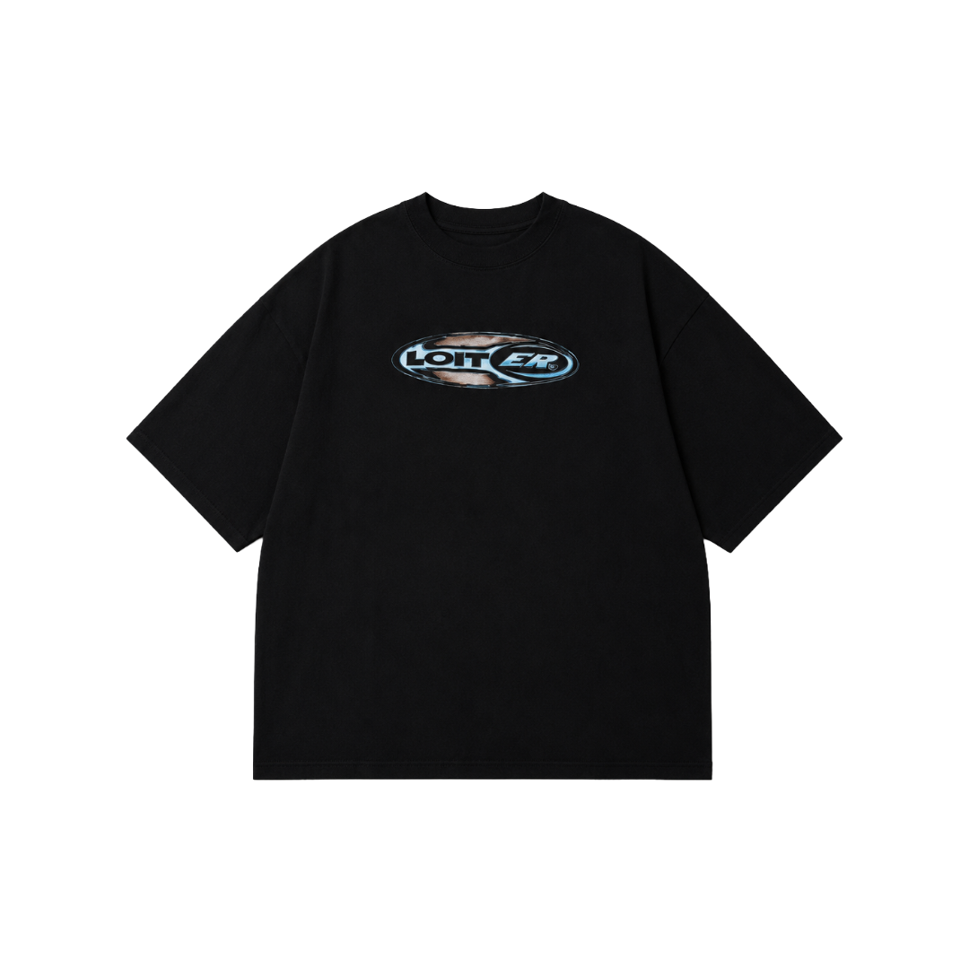 LOITER| SPEEDFORM TEE BLACK