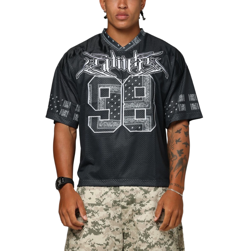 LOITER| HARDCORE JERSEY BLACK