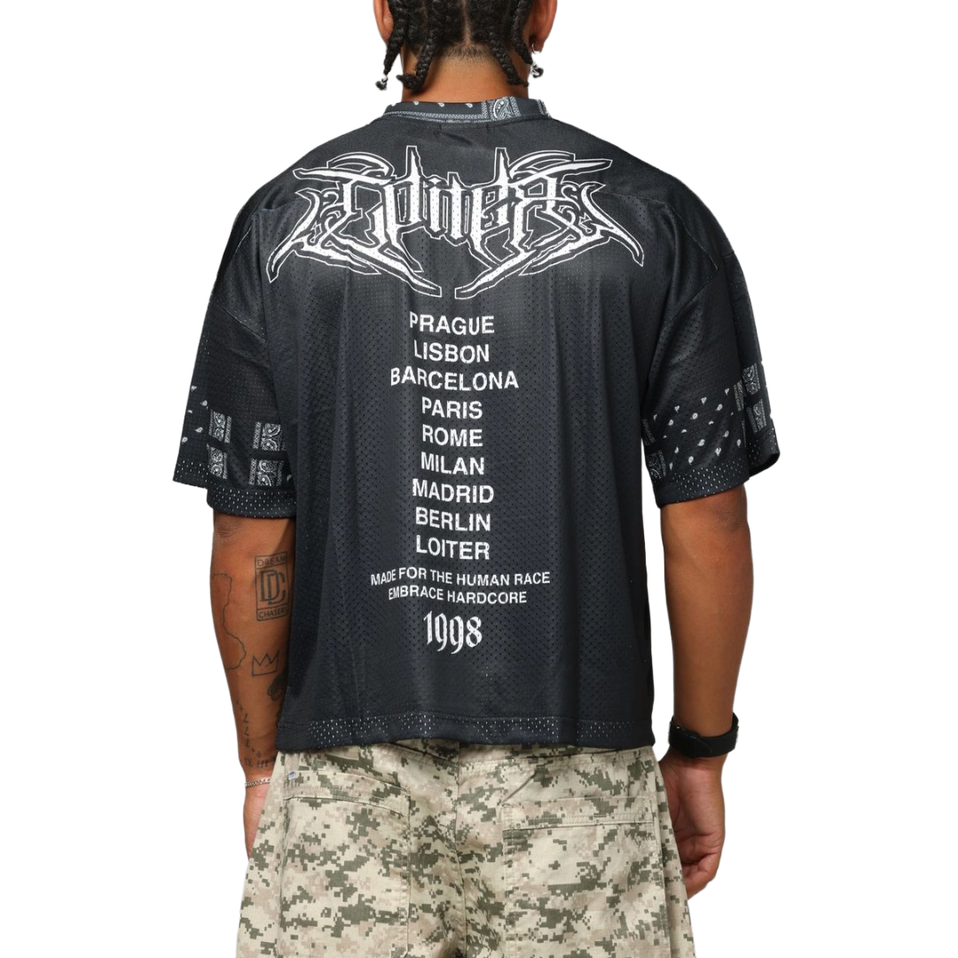 LOITER| HARDCORE JERSEY BLACK