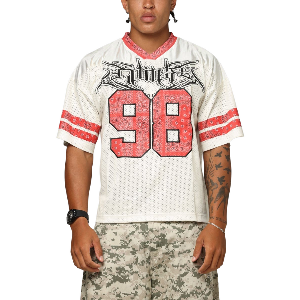 LOITER| HARDCORE JERSEY OFF WHITE