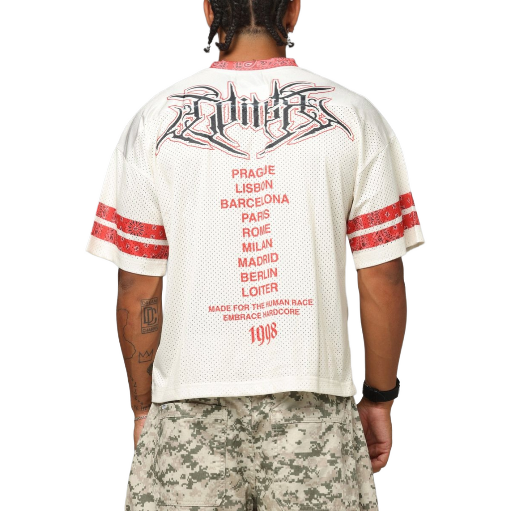 LOITER| HARDCORE JERSEY OFF WHITE