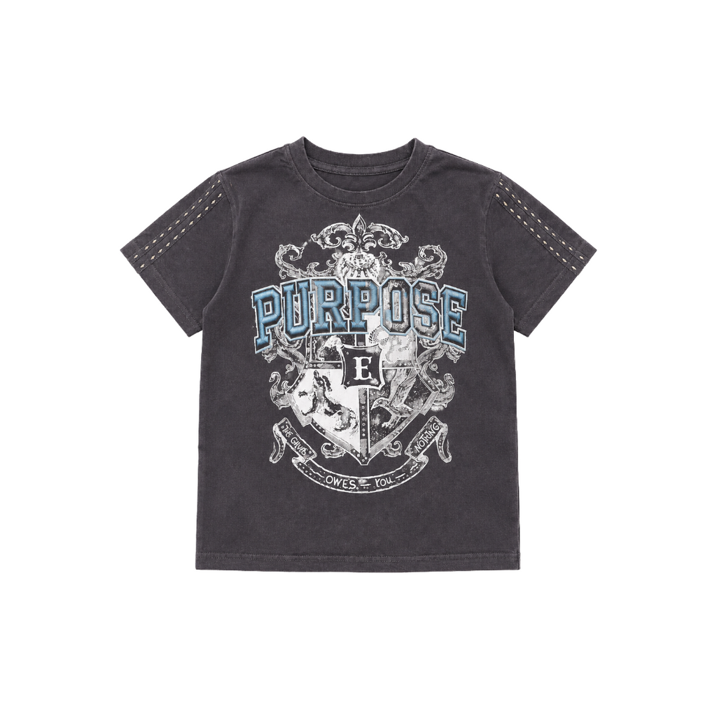 ELITE| KIDS PURPOSE GREY TEE