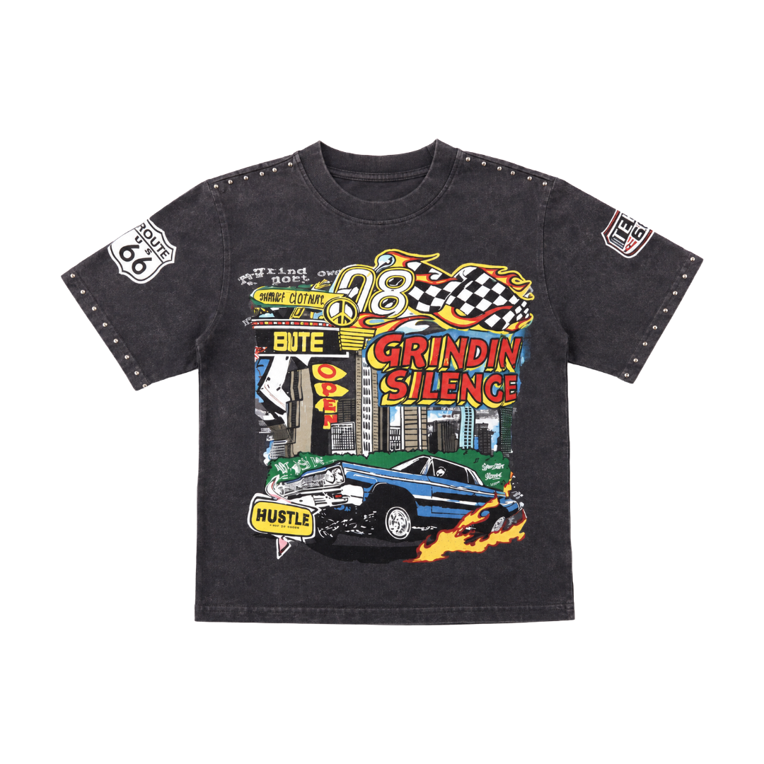 ELITE| KIDS GRIND IN SILENCE TEE