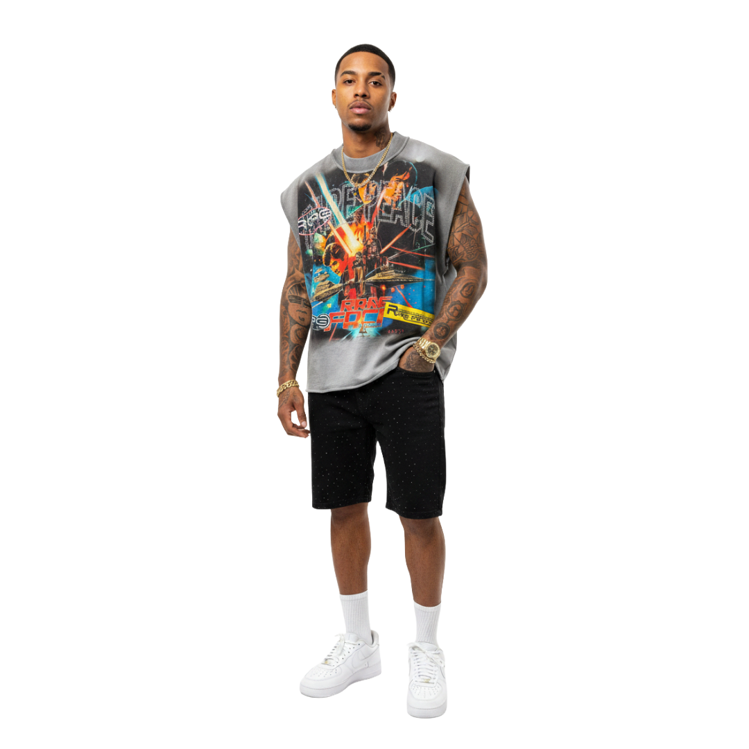 RARE PEACE| STAR WARS CUTOFF TEE