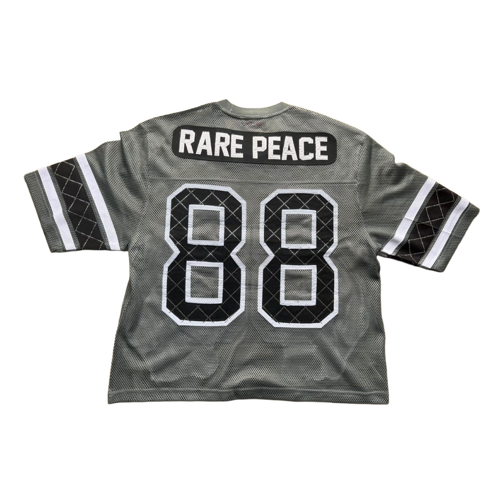 RARE PEACE| MESH JERSEY SHORT SET GREY