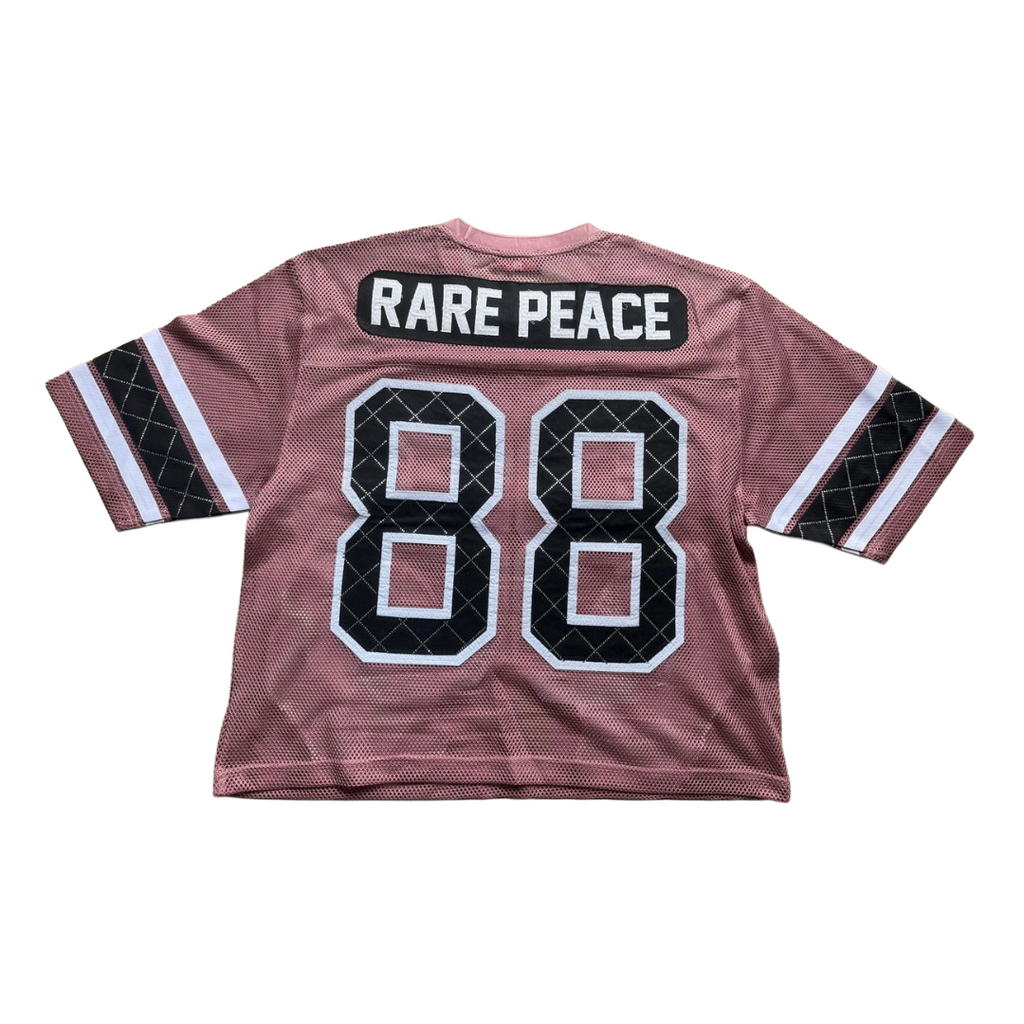 RARE PEACE| MESH JERSEY SHORT SET PINK