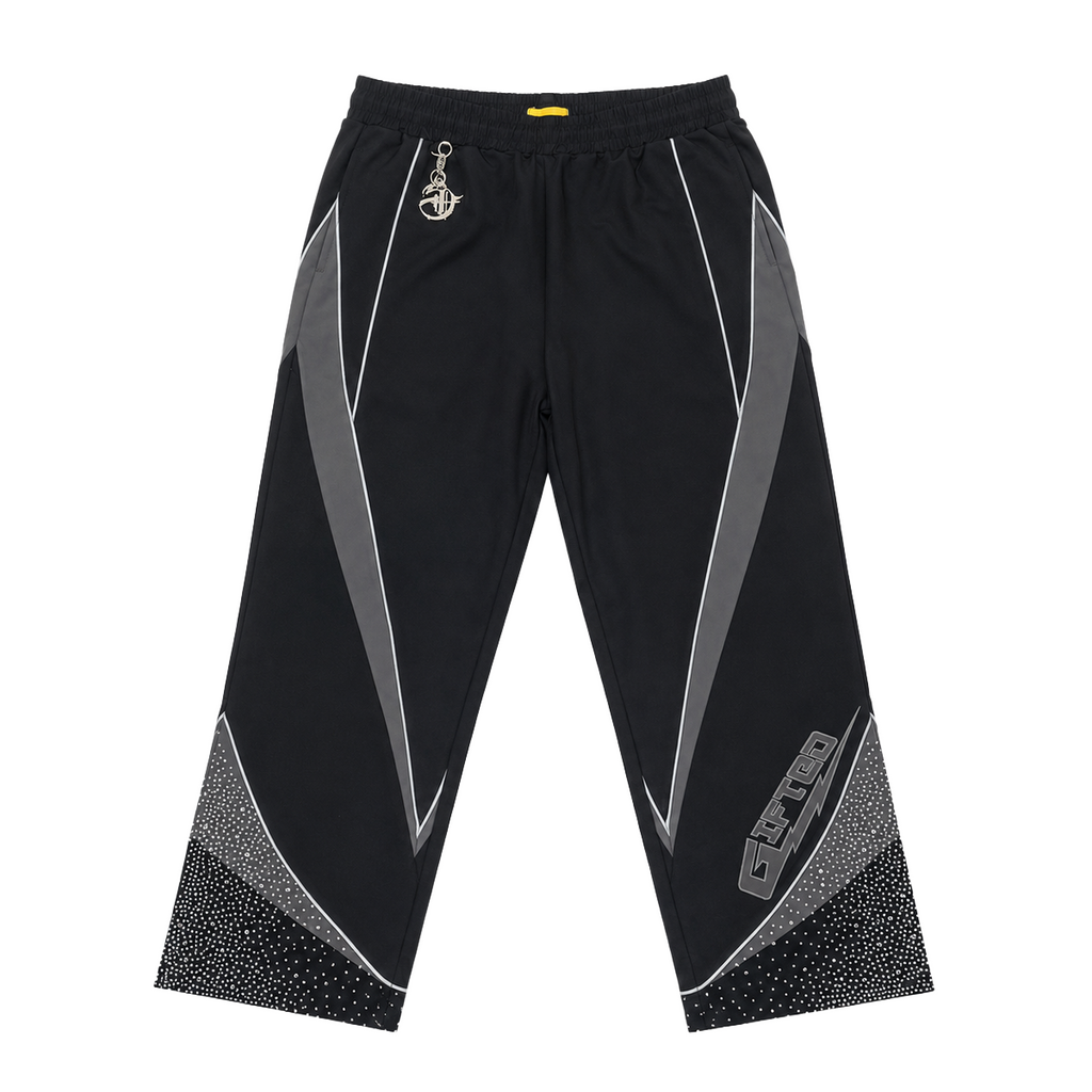GFTD LA APEX PANTS BLACK - front flat lay