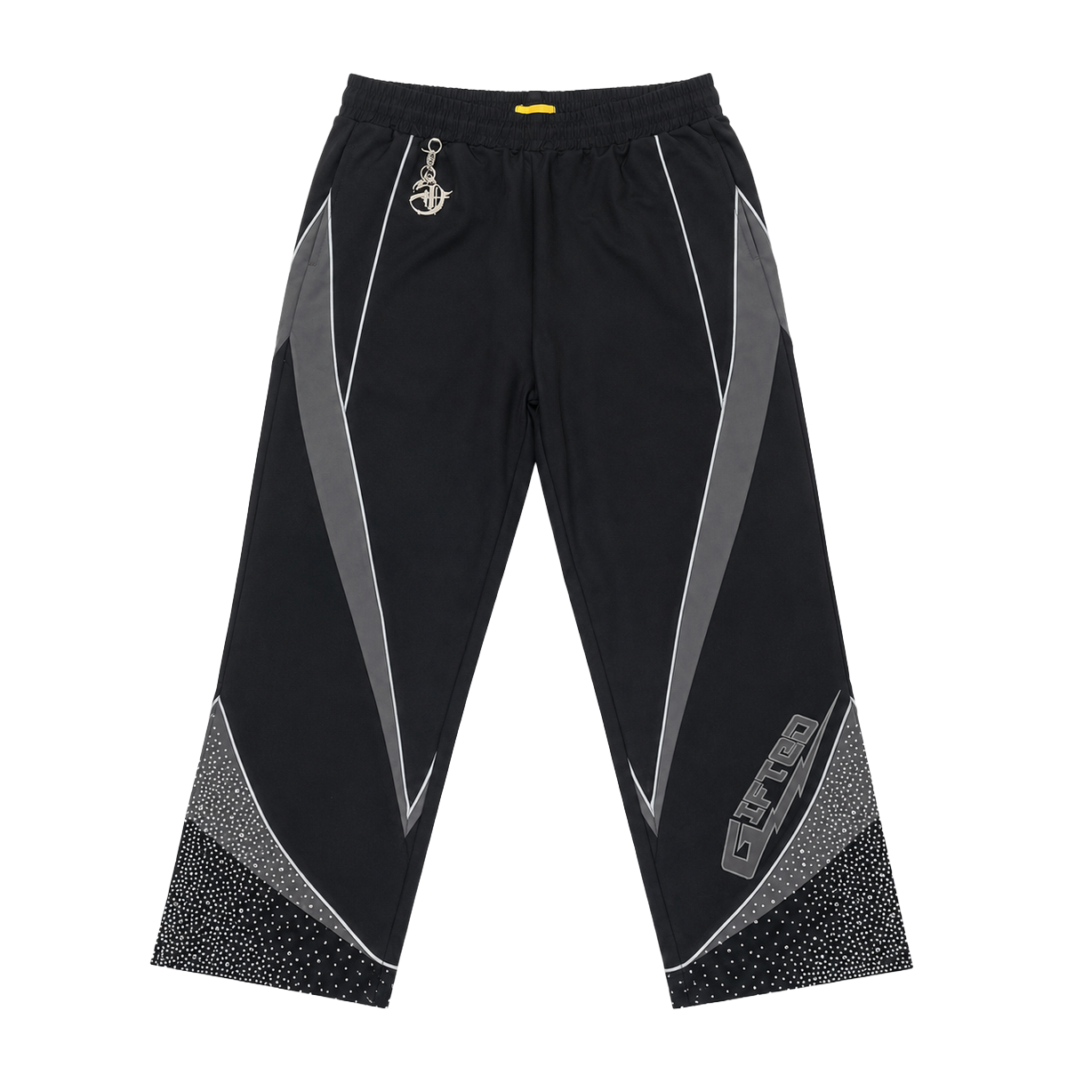GFTD LA APEX PANTS BLACK - front flat lay
