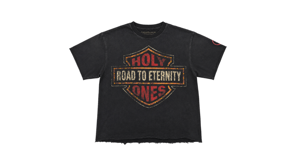 HOLY ONES TEE| BLACK SHADOW