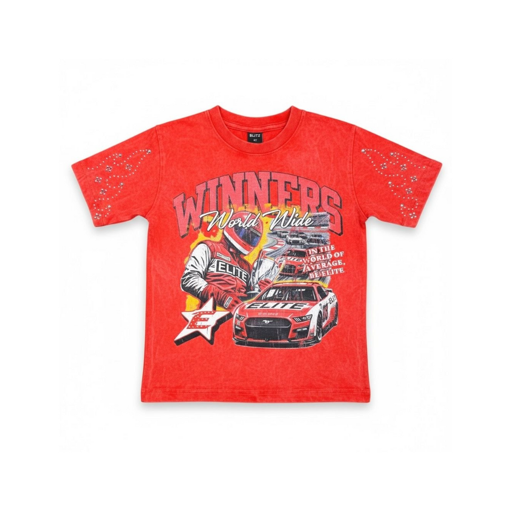 KIDS WINNERS EMBELLISHED TEE