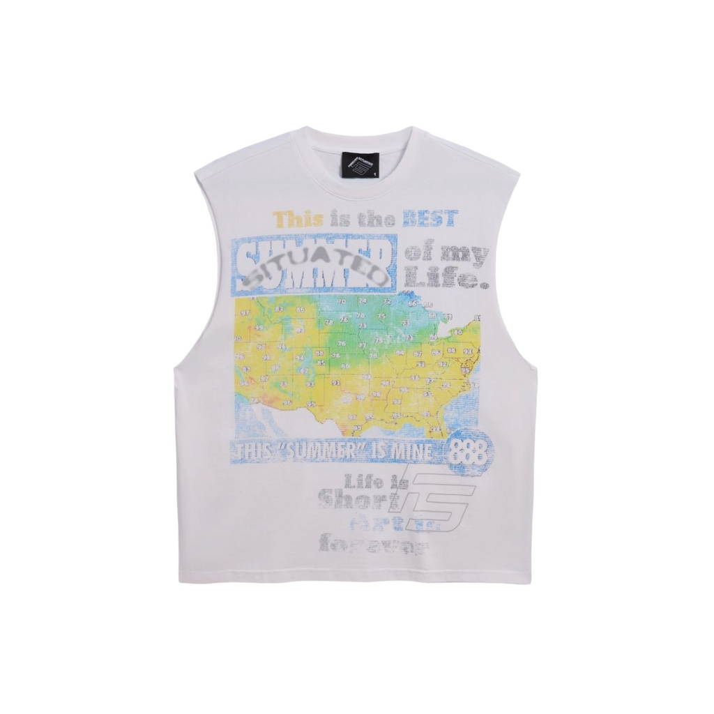 FOREVER SITUATED| WEATHER CUTOFF TEE