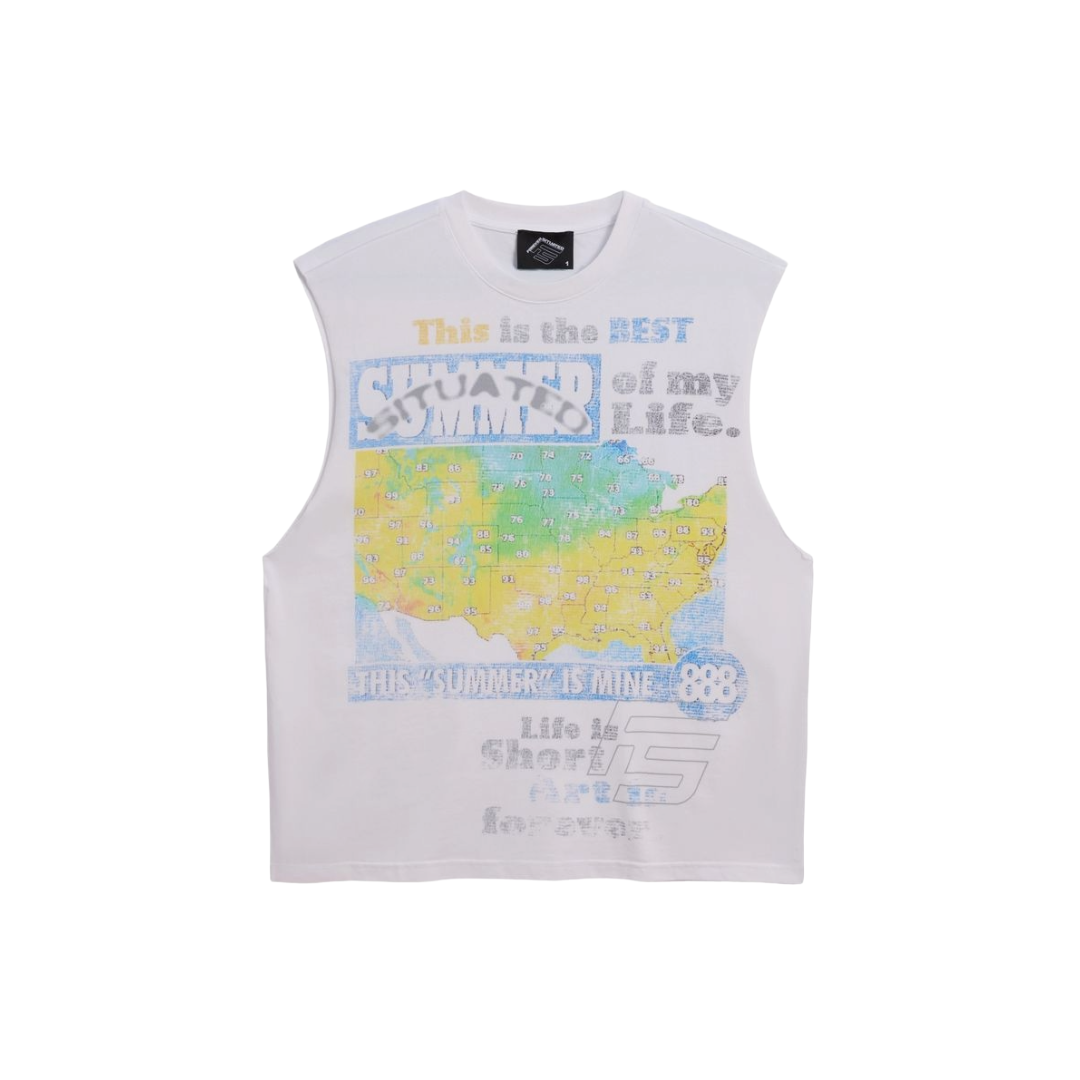 FOREVER SITUATED| WEATHER CUTOFF TEE