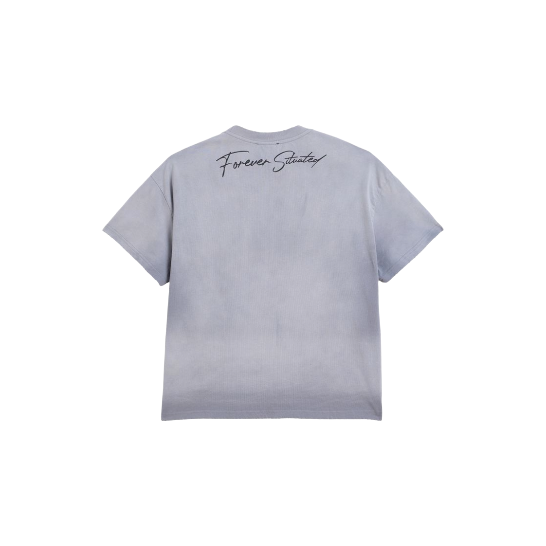 FOREVER SITUATED| FERRIS WHEEL GREY TEE
