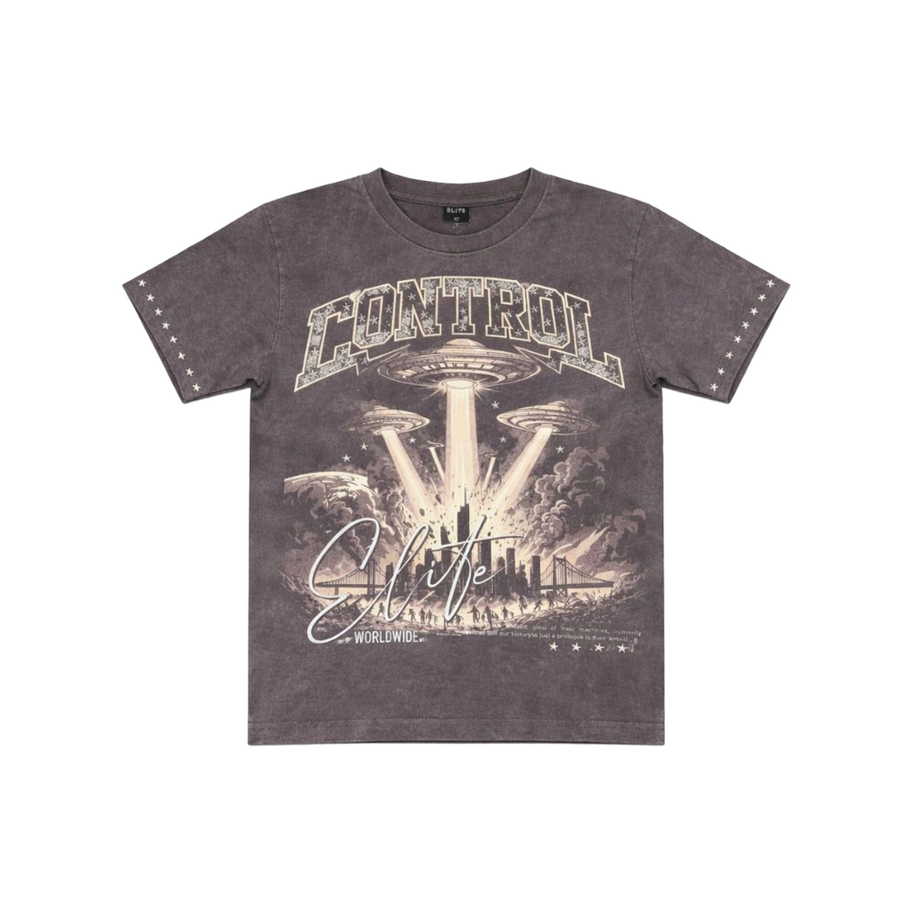 ELITE| KIDS CONTROL EMBELLISHED TEE