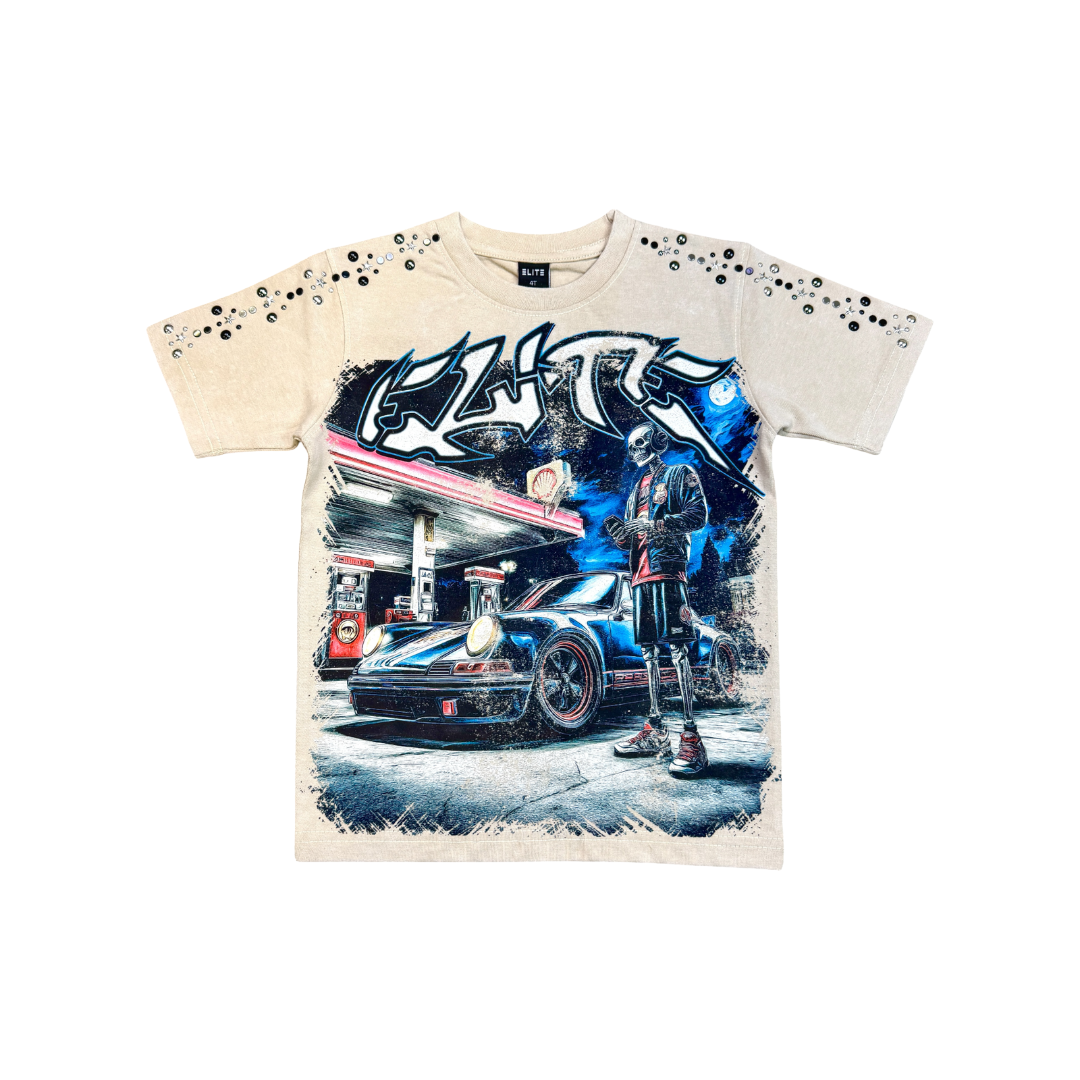 ELITE| KIDS NIGHT EMBELLISHED TEE