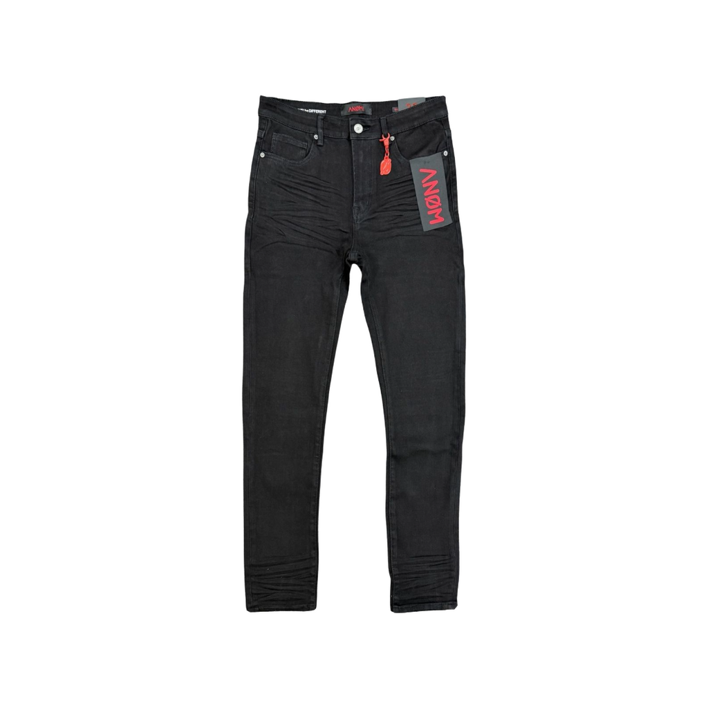 ANOM| 360 SKINNY BLACK JEAN