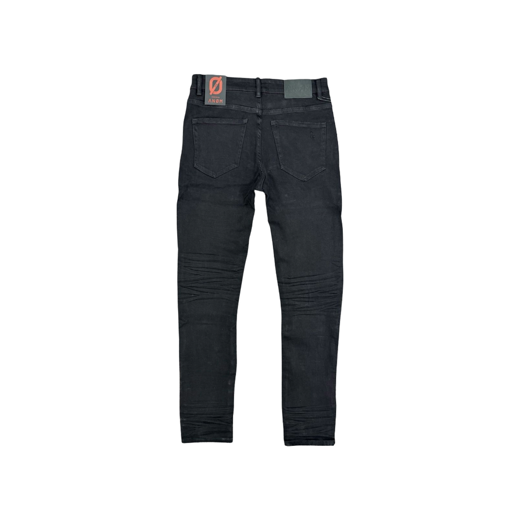 ANOM| 360 SKINNY BLACK JEAN