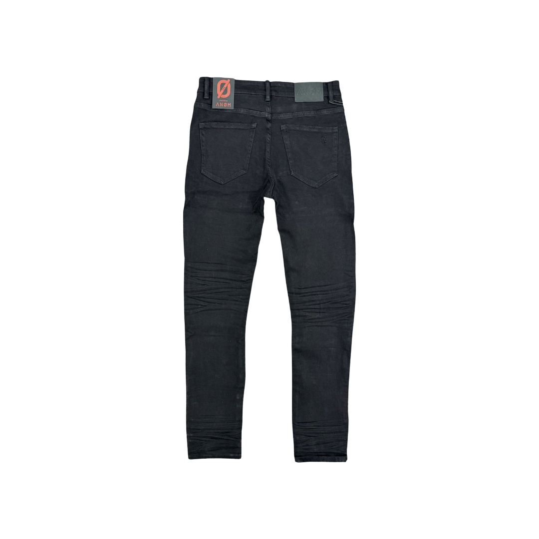 ANOM| 360 SKINNY BLACK JEAN