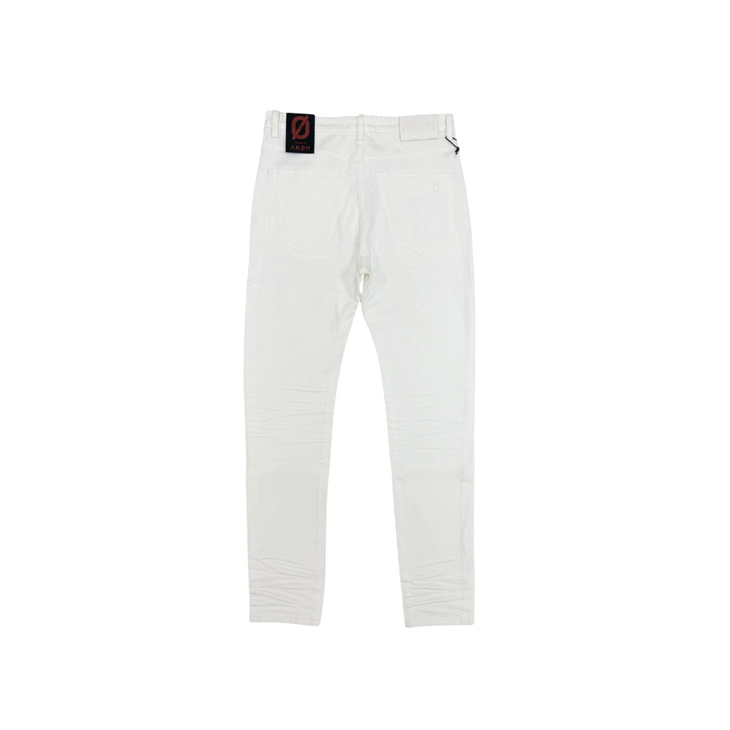 ANOM| 360 SKINNY WHITE JEAN