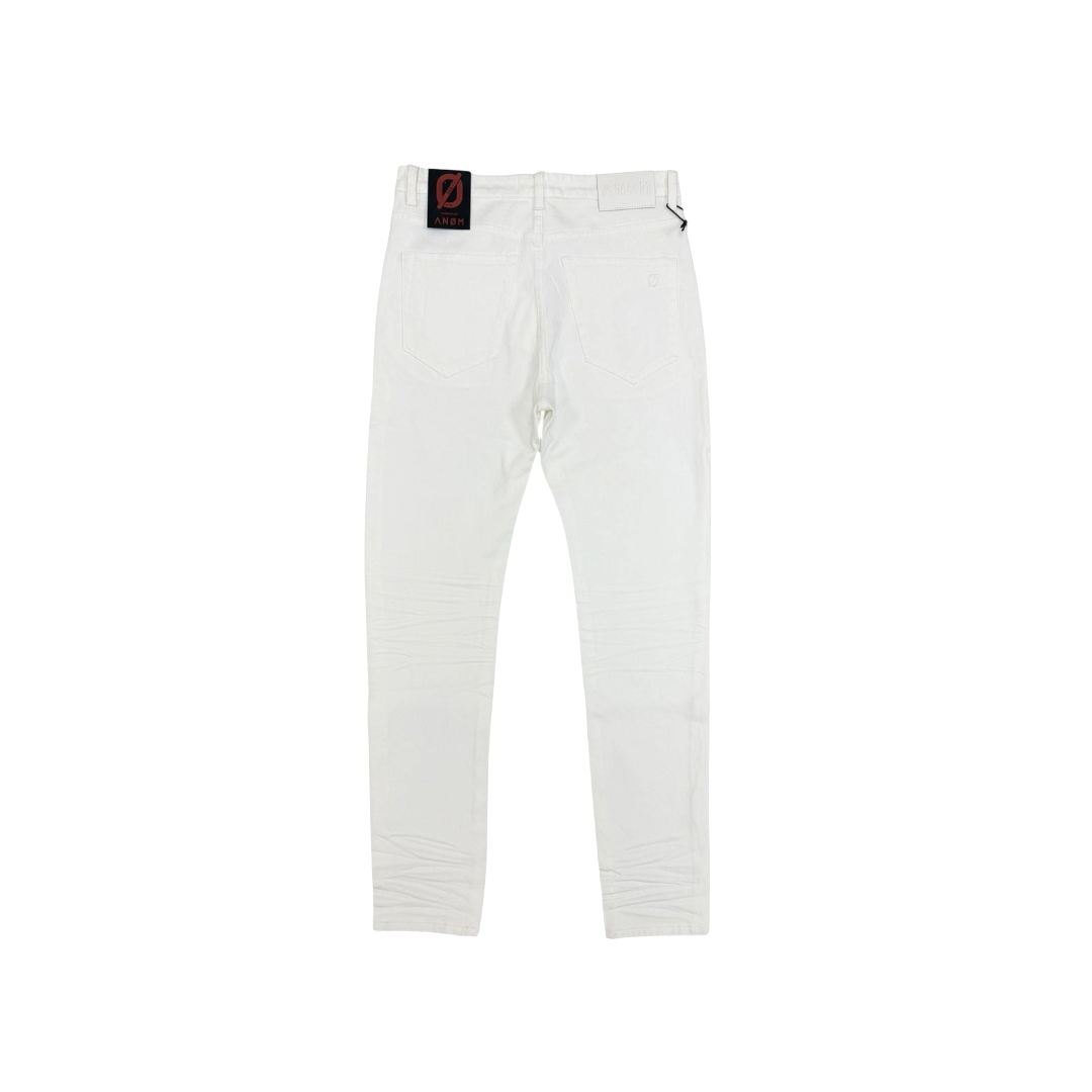 ANOM| 360 SKINNY WHITE JEAN