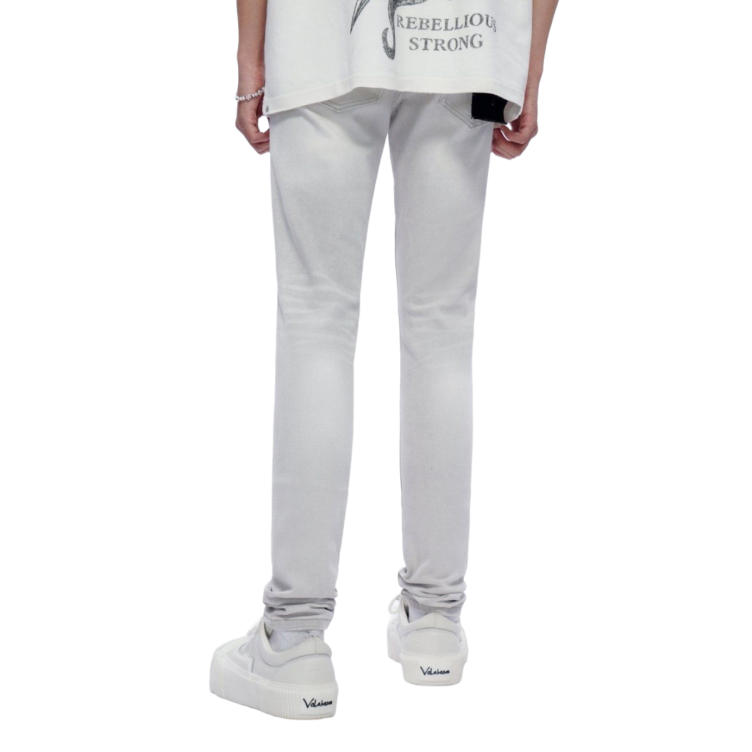 VALABASAS| MR.FLEX SNOW GREY JEAN