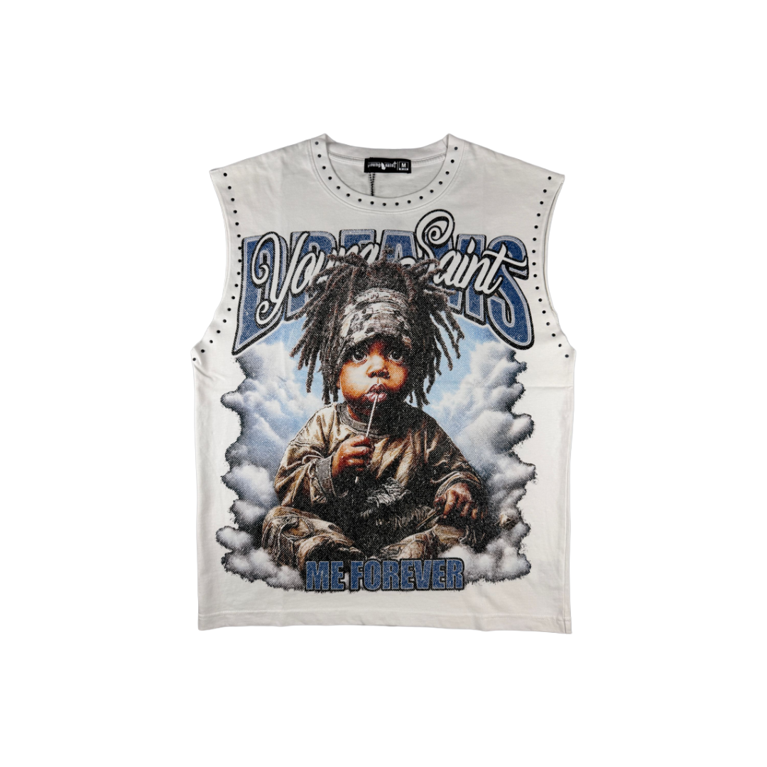 YOUNG SAINT| HEAVEN MADE CUTOFF TEE