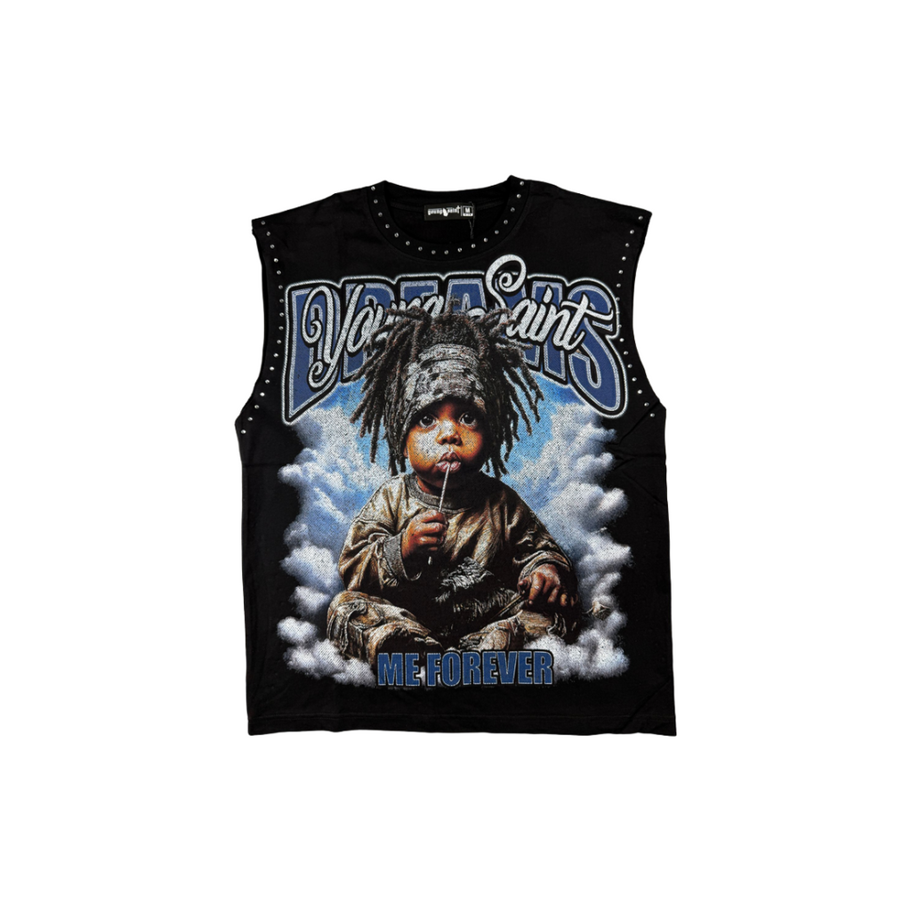 YOUNG SAINT| HEAVEN MADE CUTOFF TEE