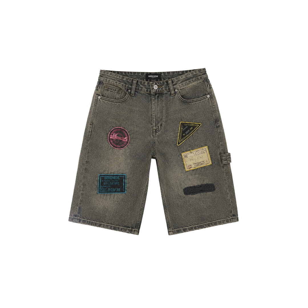 SERENEDE| PASSPORT DENIM SHORTS