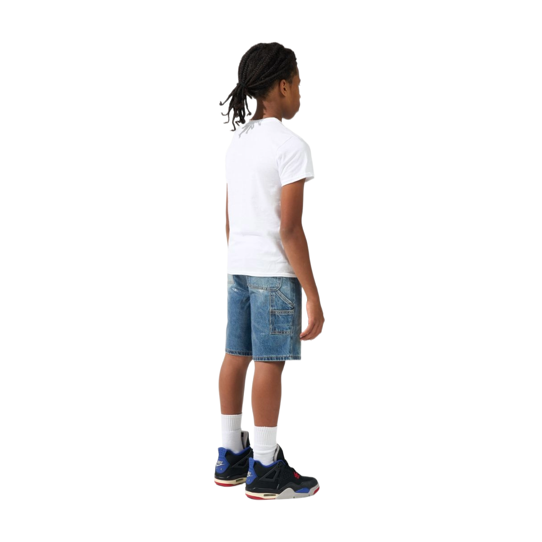 SERENEDE| KIDS SAPPHIRE DENIM SHORTS