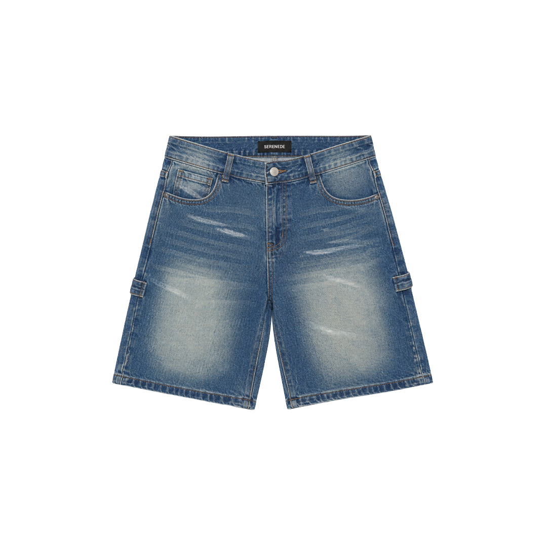 SERENEDE| KIDS SAPPHIRE DENIM SHORTS
