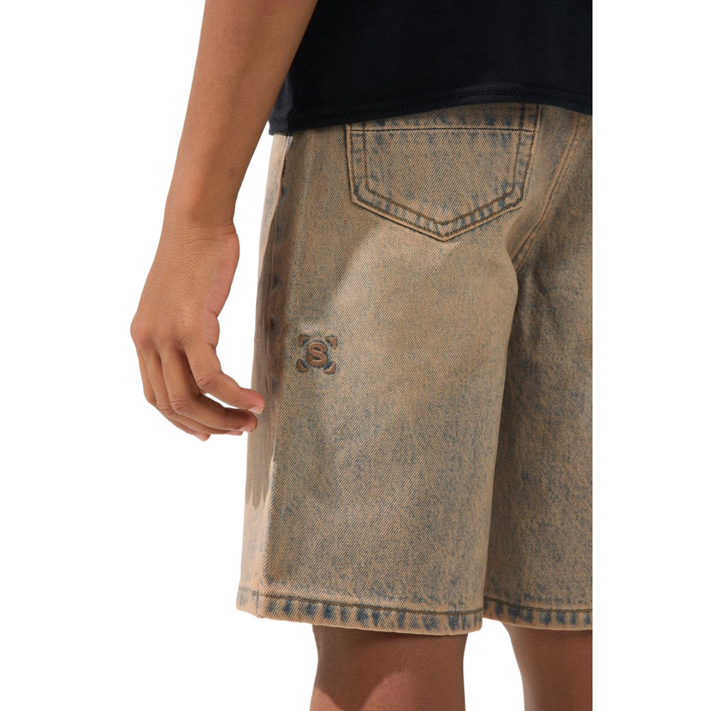 SERENEDE| KIDS QUANTUM DENIM SHORTS