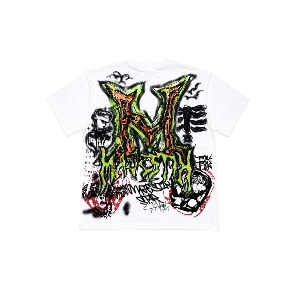 MAJESTIK| TOXIC SKULL TEE