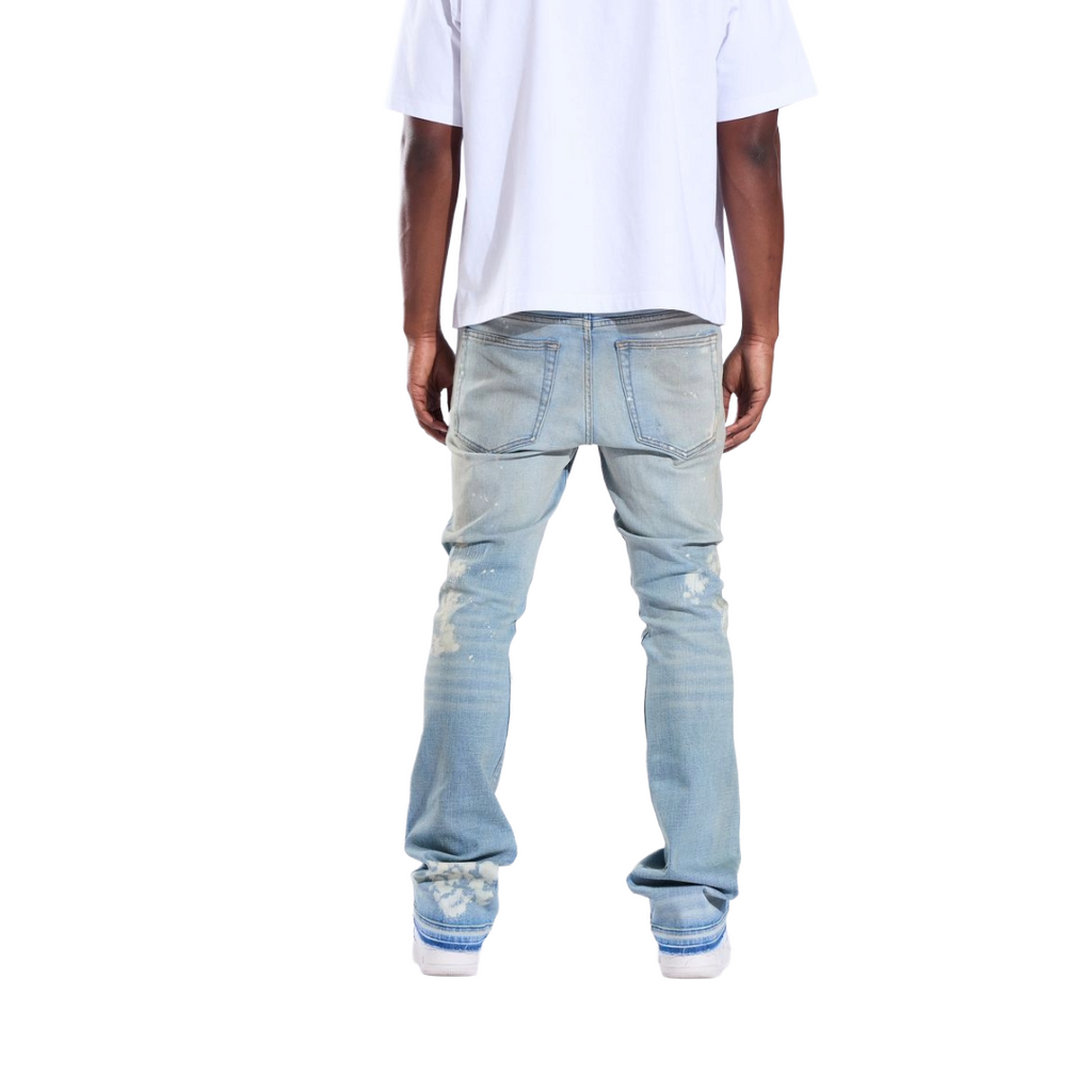 CRYSP| ARCH FLARE LIGHT BLUE DENIM