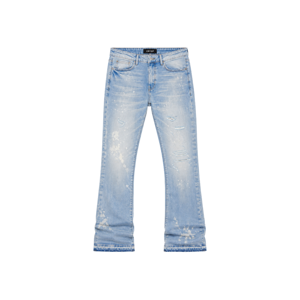 CRYSP| ARCH FLARE LIGHT BLUE DENIM