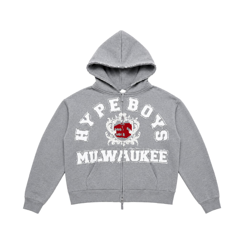 MKE GREY HOODIE